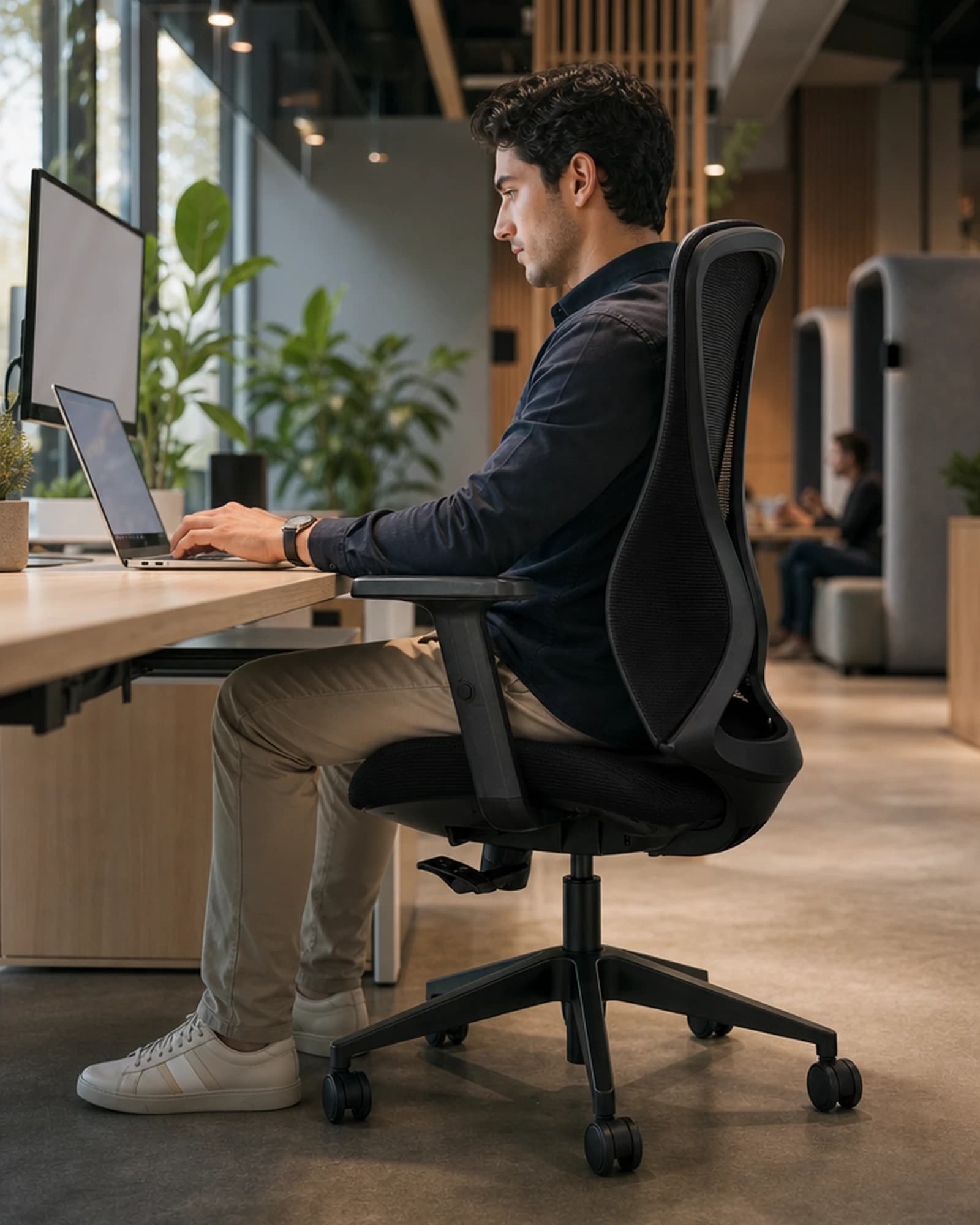 Asiento con soporte